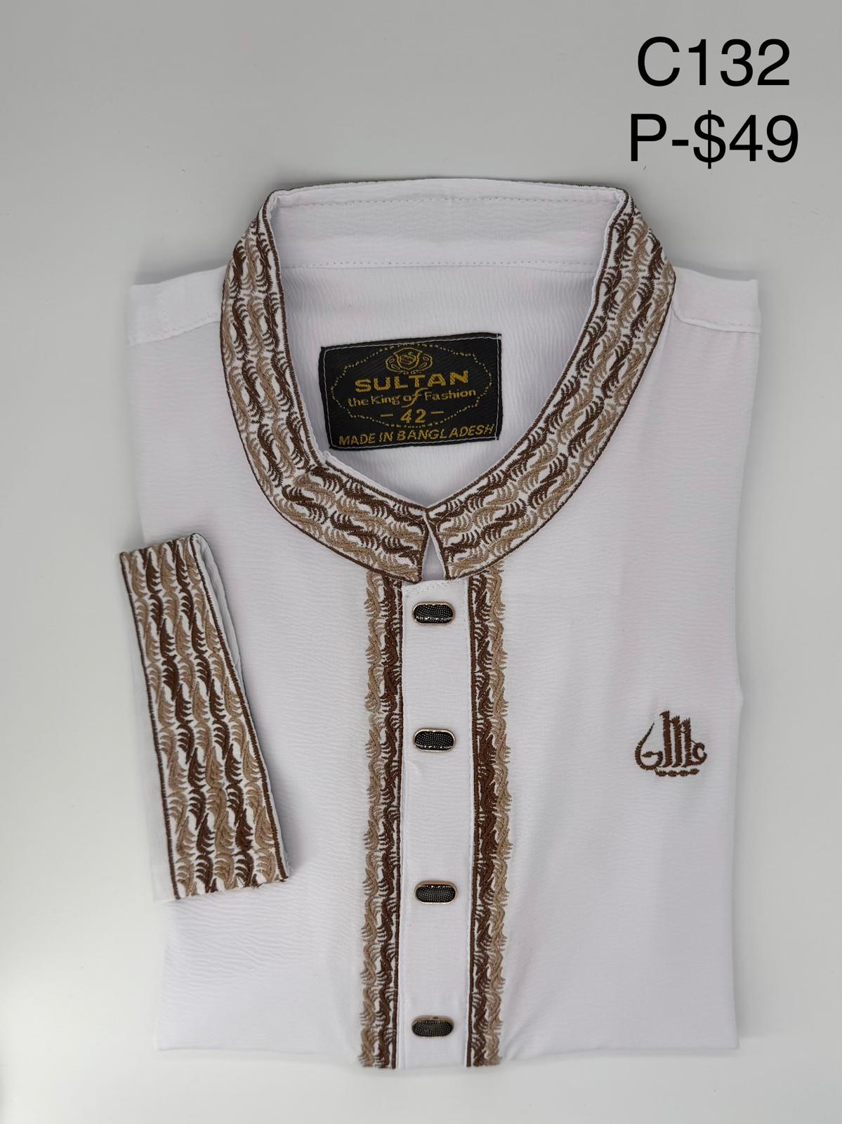 Premium White Panjabi