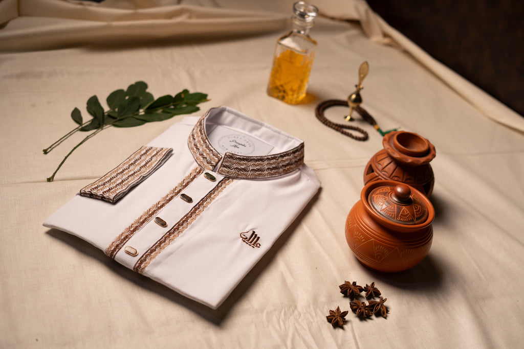 Premium White Panjabi