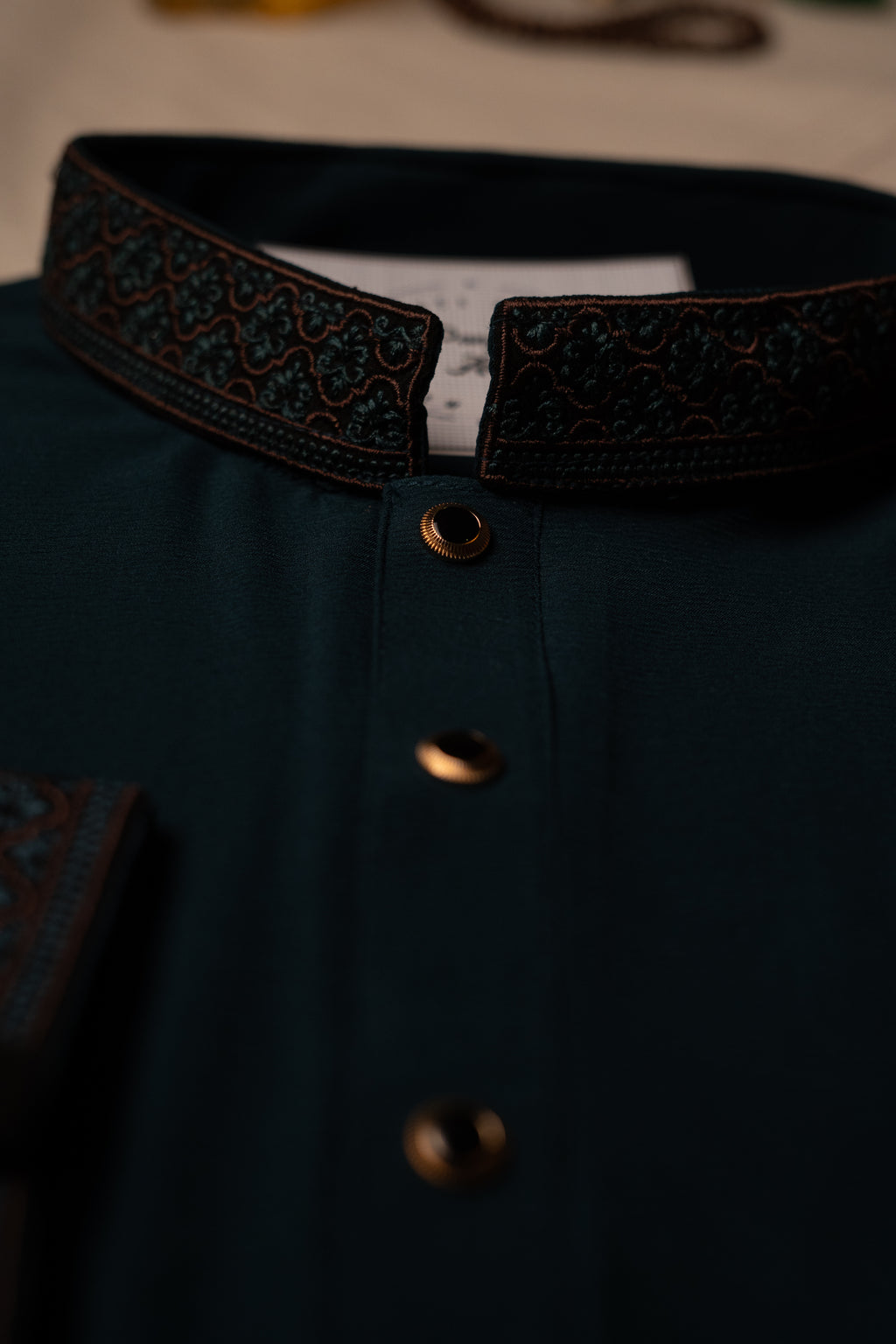 The Teal Majesty Panjabi