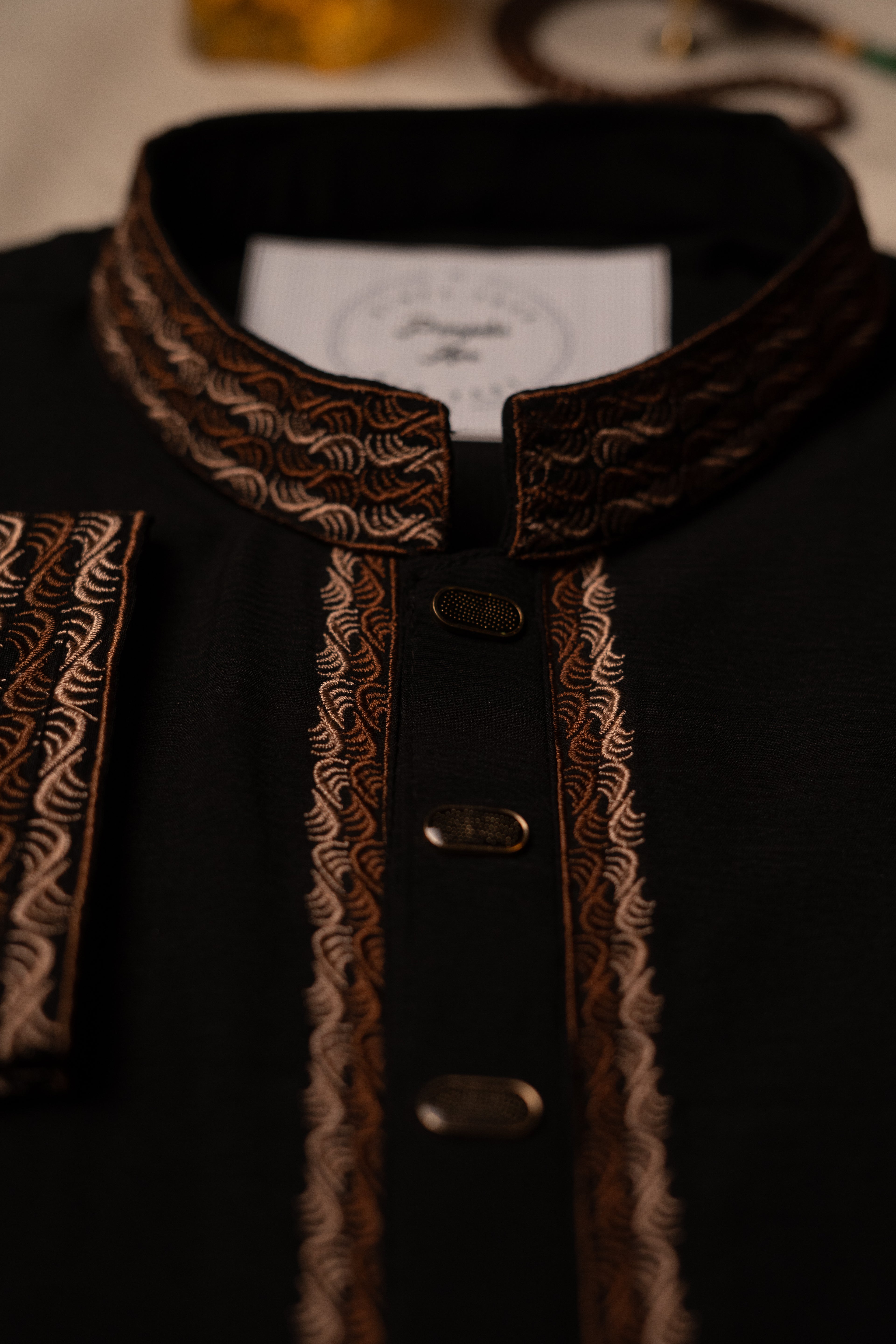 The Midnight Onyx Panjabi