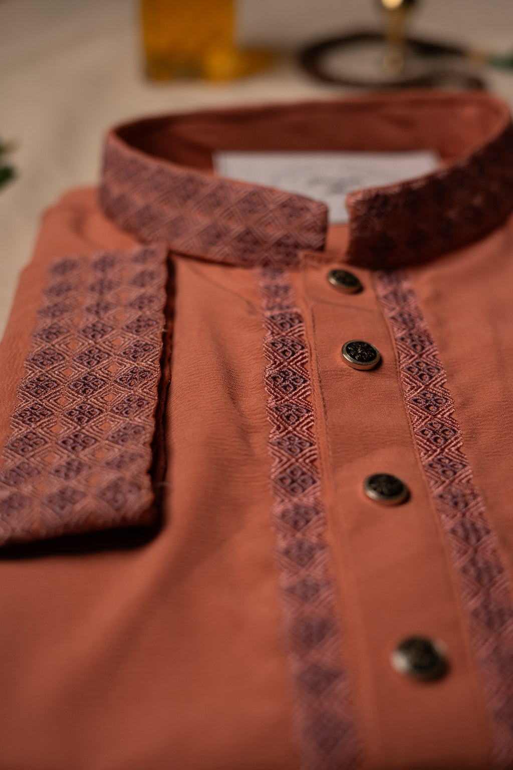 Deep Terracotta Panjabi