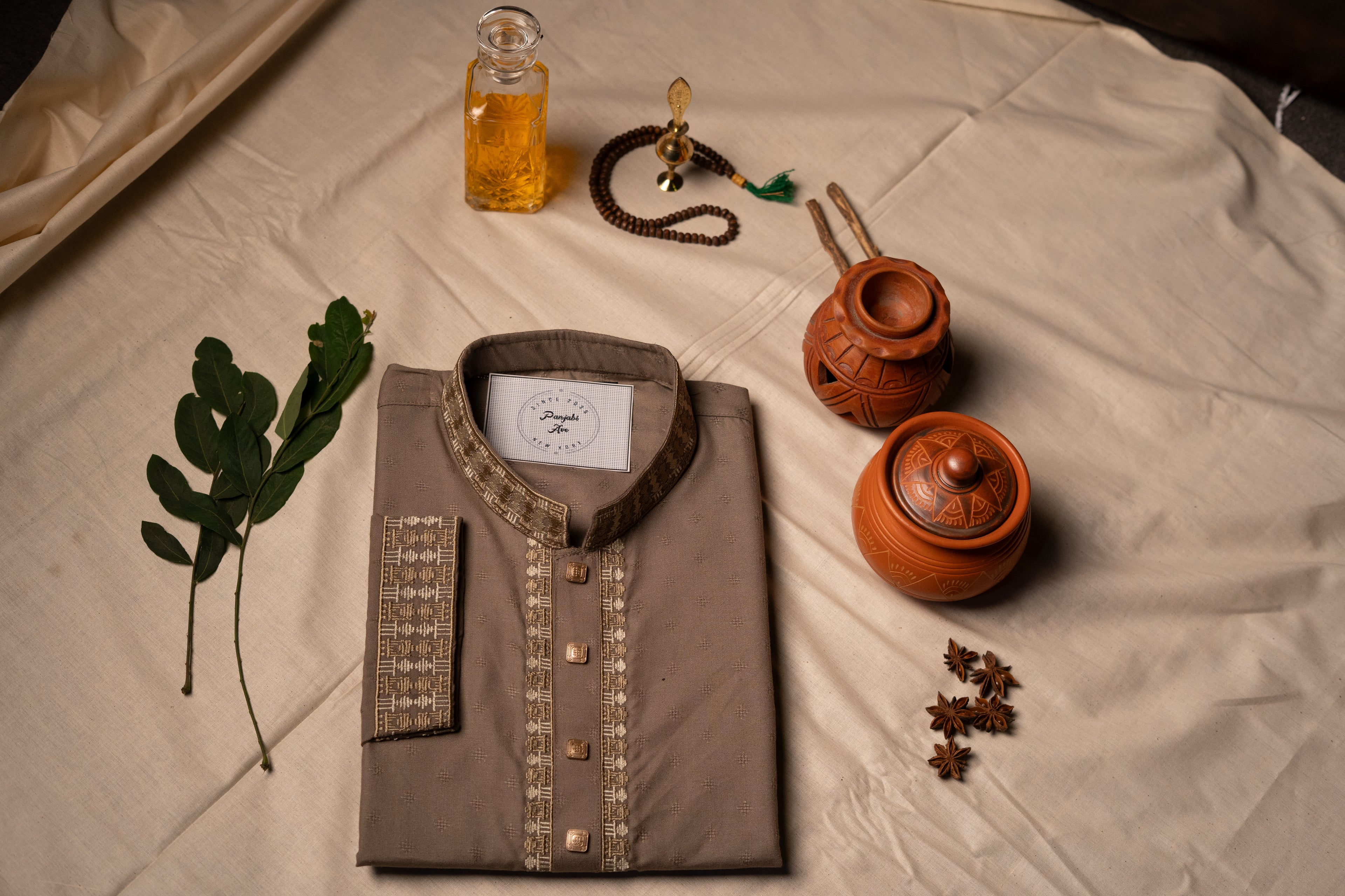 The Earthy Artisan Panjabi