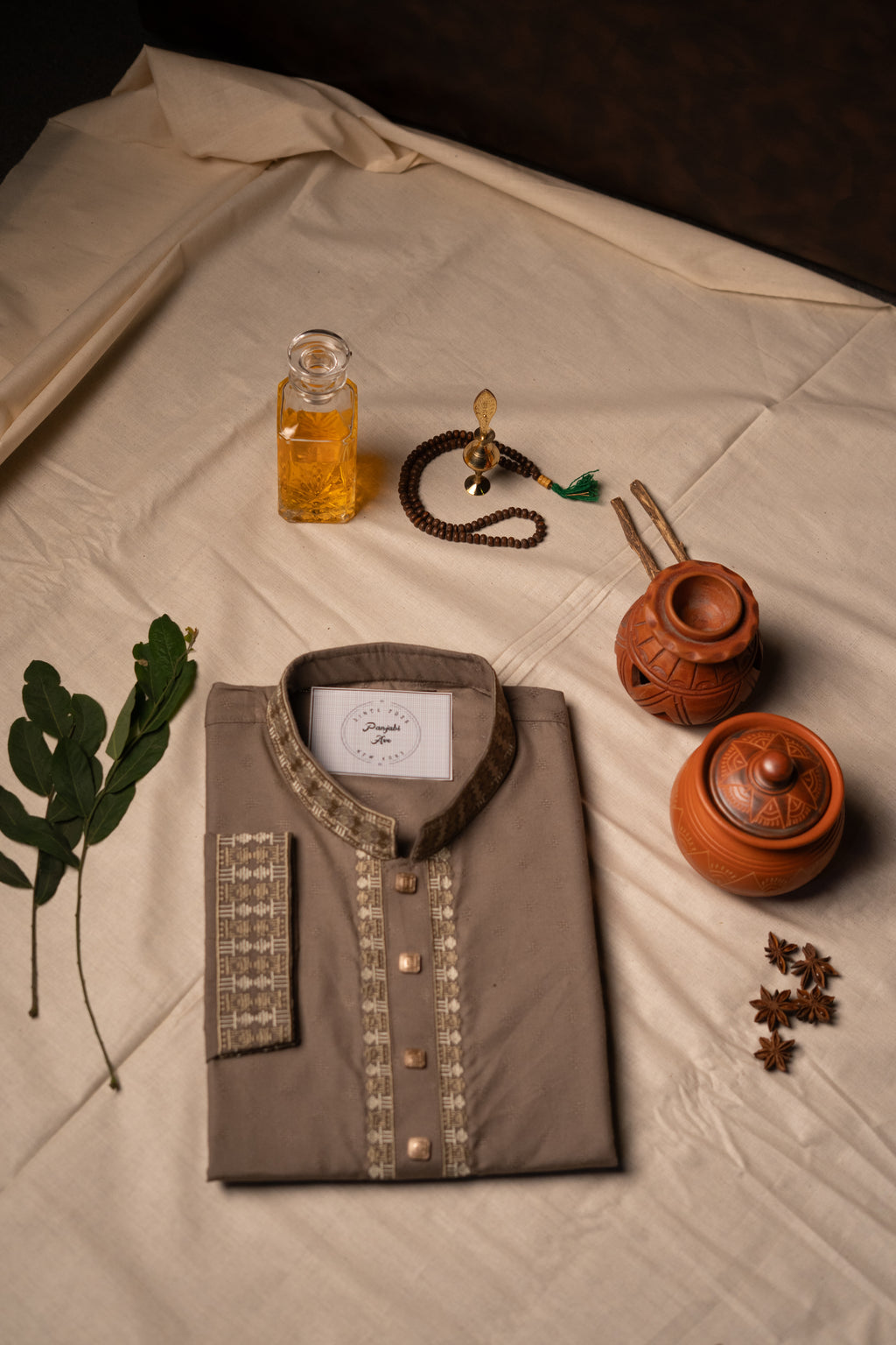 The Earthy Artisan Panjabi