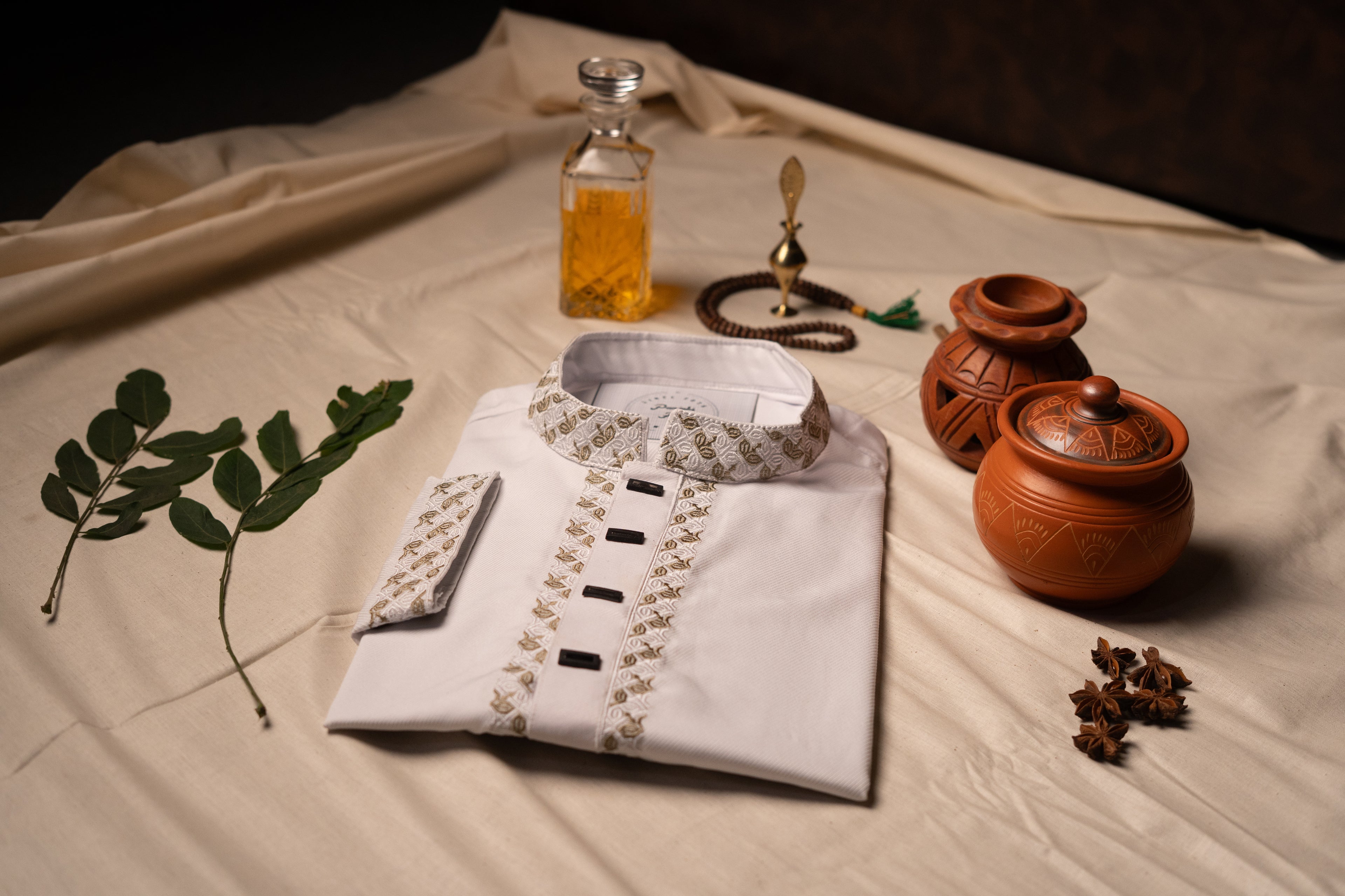 The Royal Crest Embroidered Panjabi