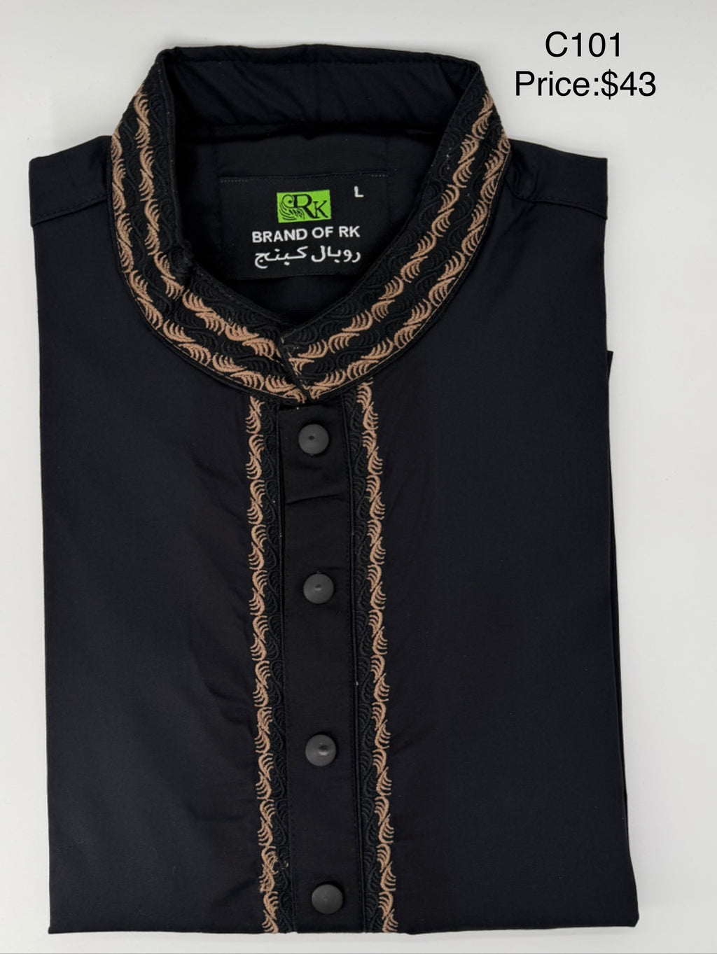 The Midnight Scroll Premium Panjabi