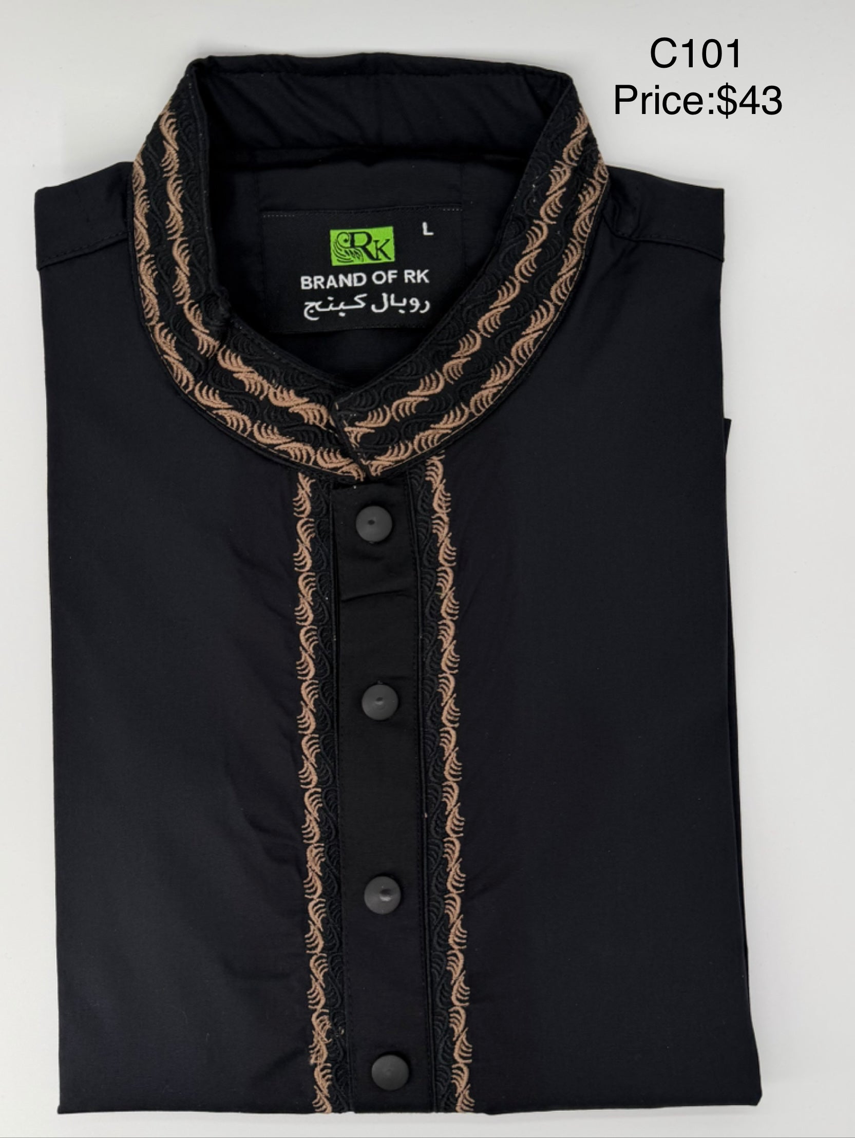 The Midnight Scroll Premium Panjabi