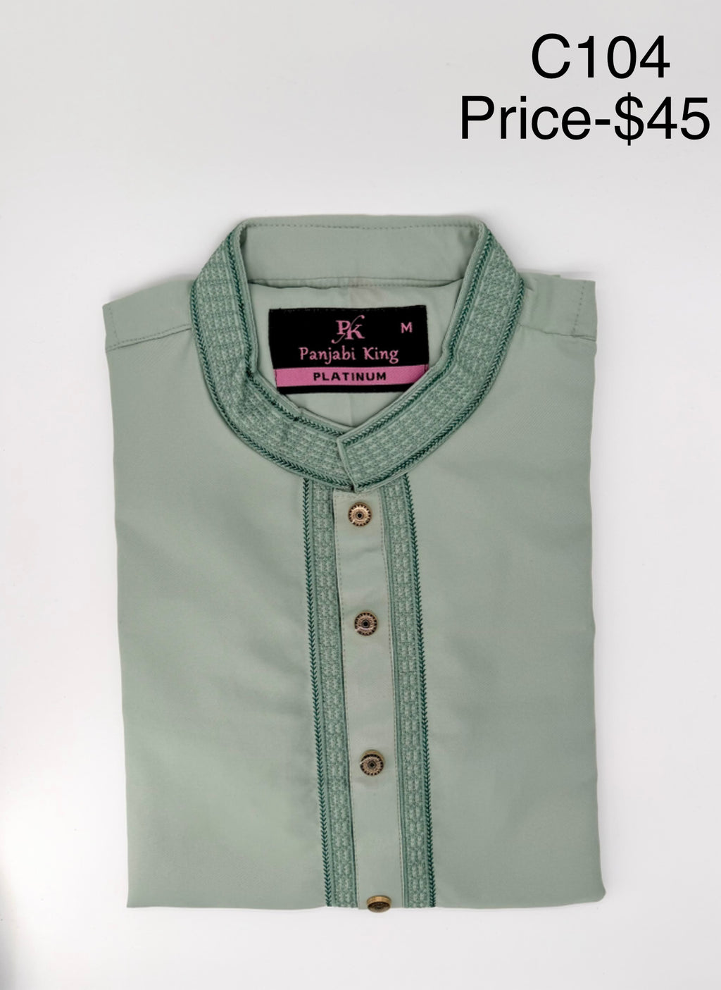 Light Sage Green Panjabi