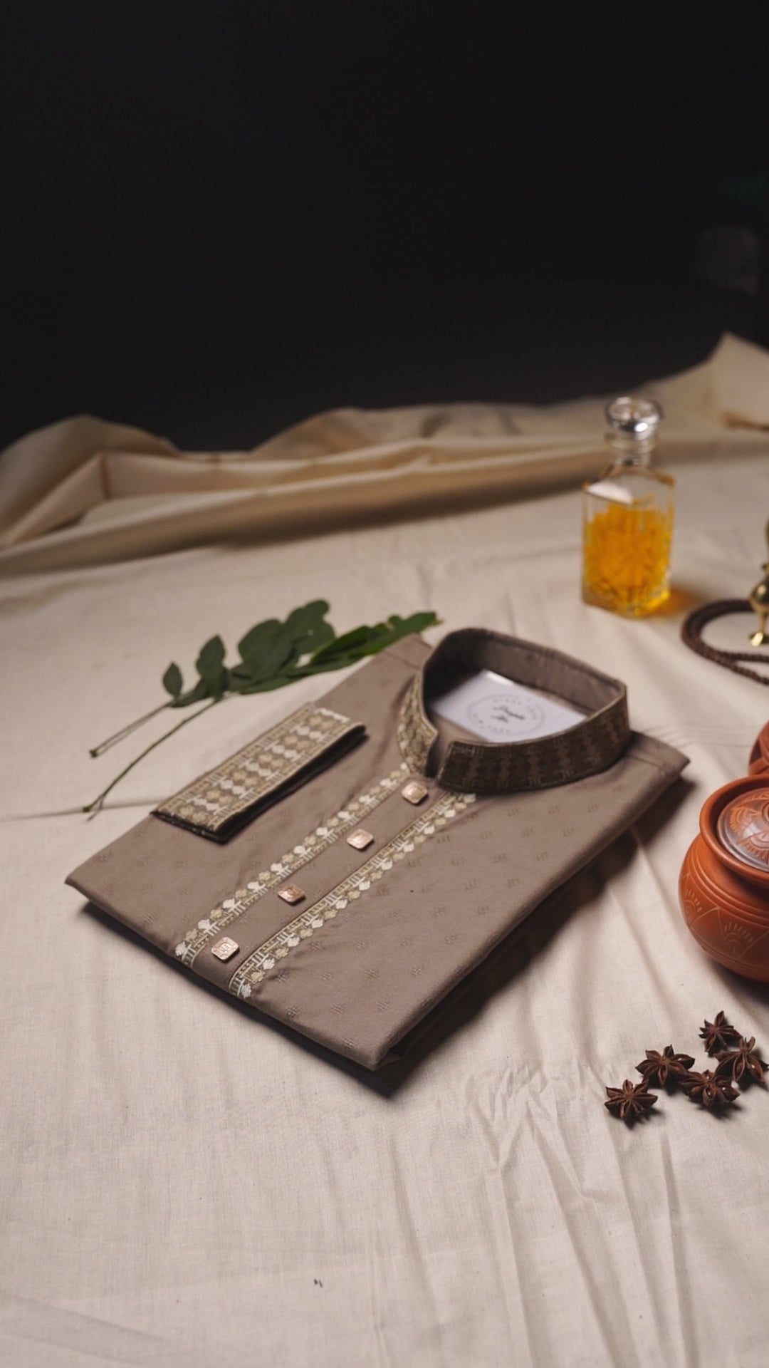 The Earthy Artisan Panjabi