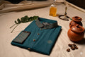 The Teal Majesty Panjabi